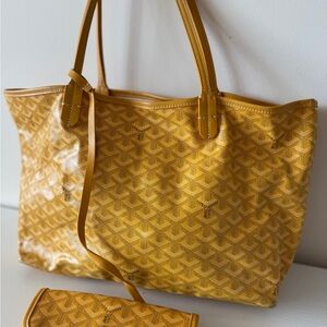 Yellow Goyard Bag